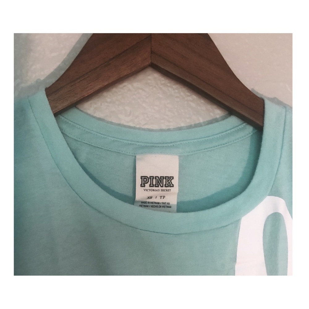 PINK Victoria’s Secret Teal Ombré Tank Top - Picture 3 of 7